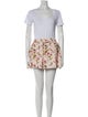 Hill House Home Floral Print Eyelet Trim Short Set