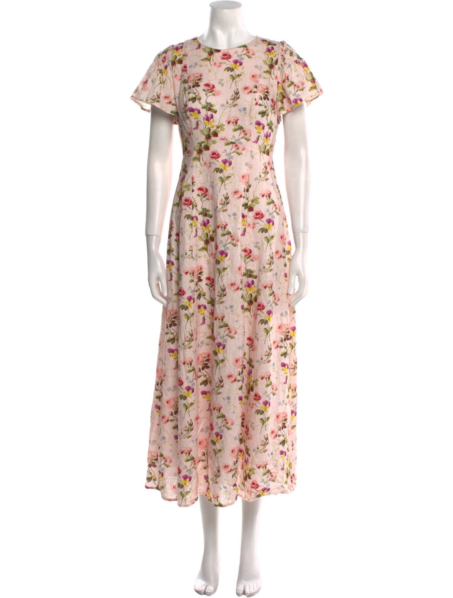 Hill House Home Floral Print Long Dress w/ Tags