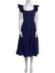 Hill House Home Square Neckline Midi Length Dress