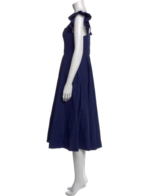 Hill House Home Square Neckline Midi Length Dress