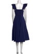 Hill House Home Square Neckline Midi Length Dress