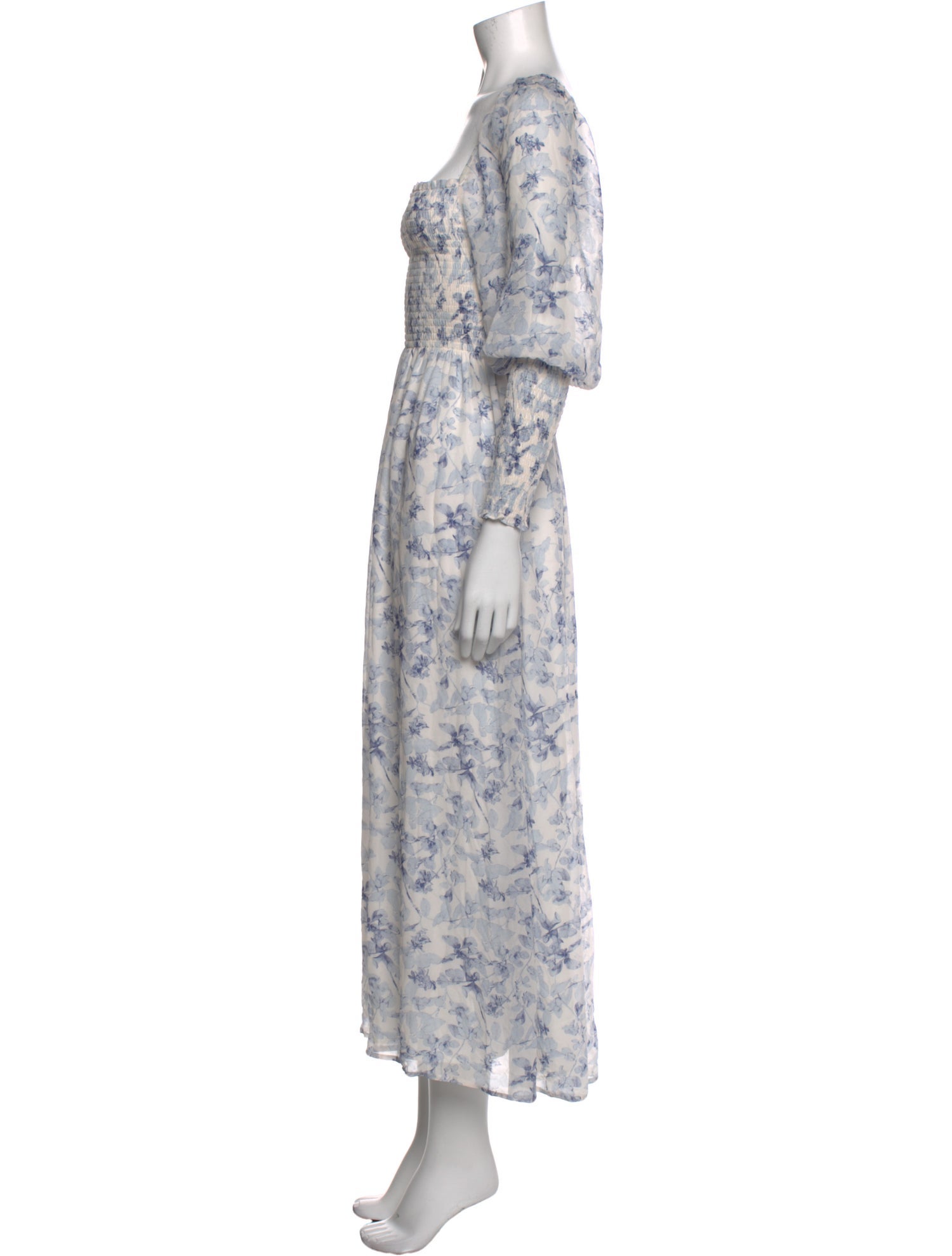 Hill House Home Floral Print Long Dress