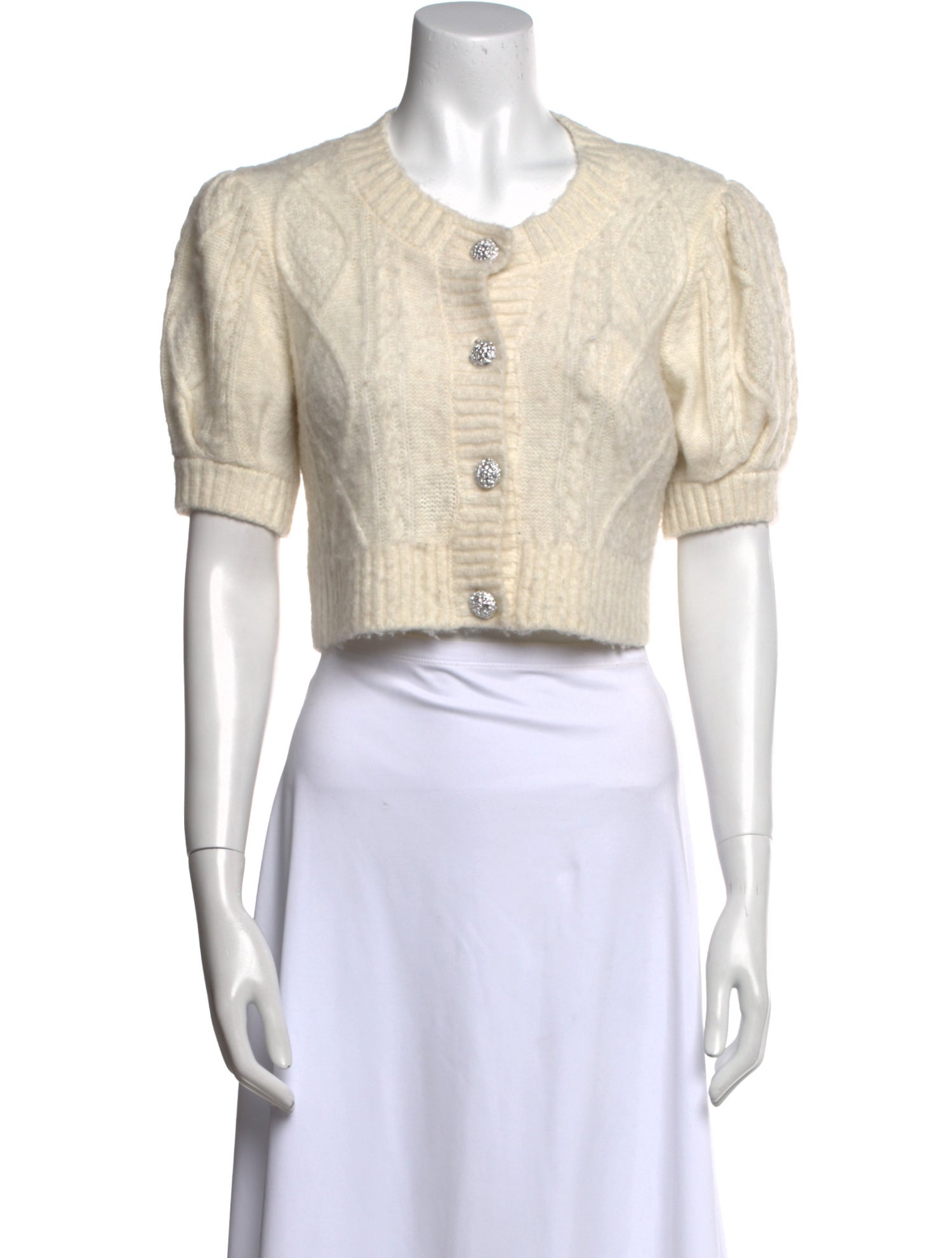 Hill House Home Crew Neck Short Sleeve Crop Top