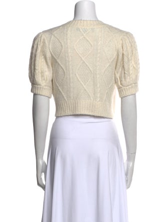 Hill House Home Crew Neck Short Sleeve Crop Top