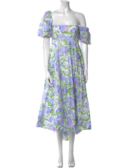 Hill House Home Floral Print Long Dress