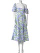 Hill House Home Floral Print Long Dress