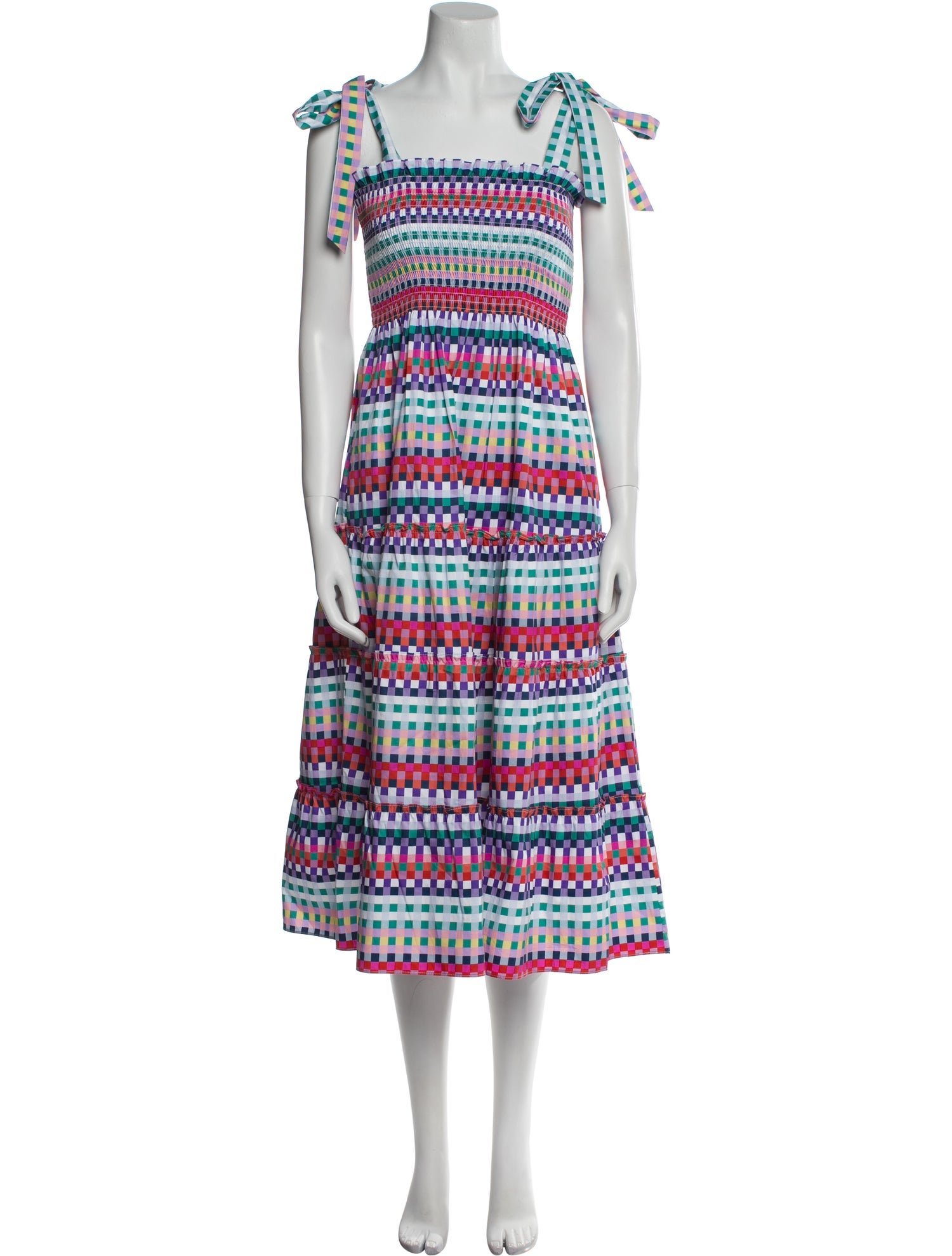 Hill House Home Printed Midi Length Dress w/ Tags