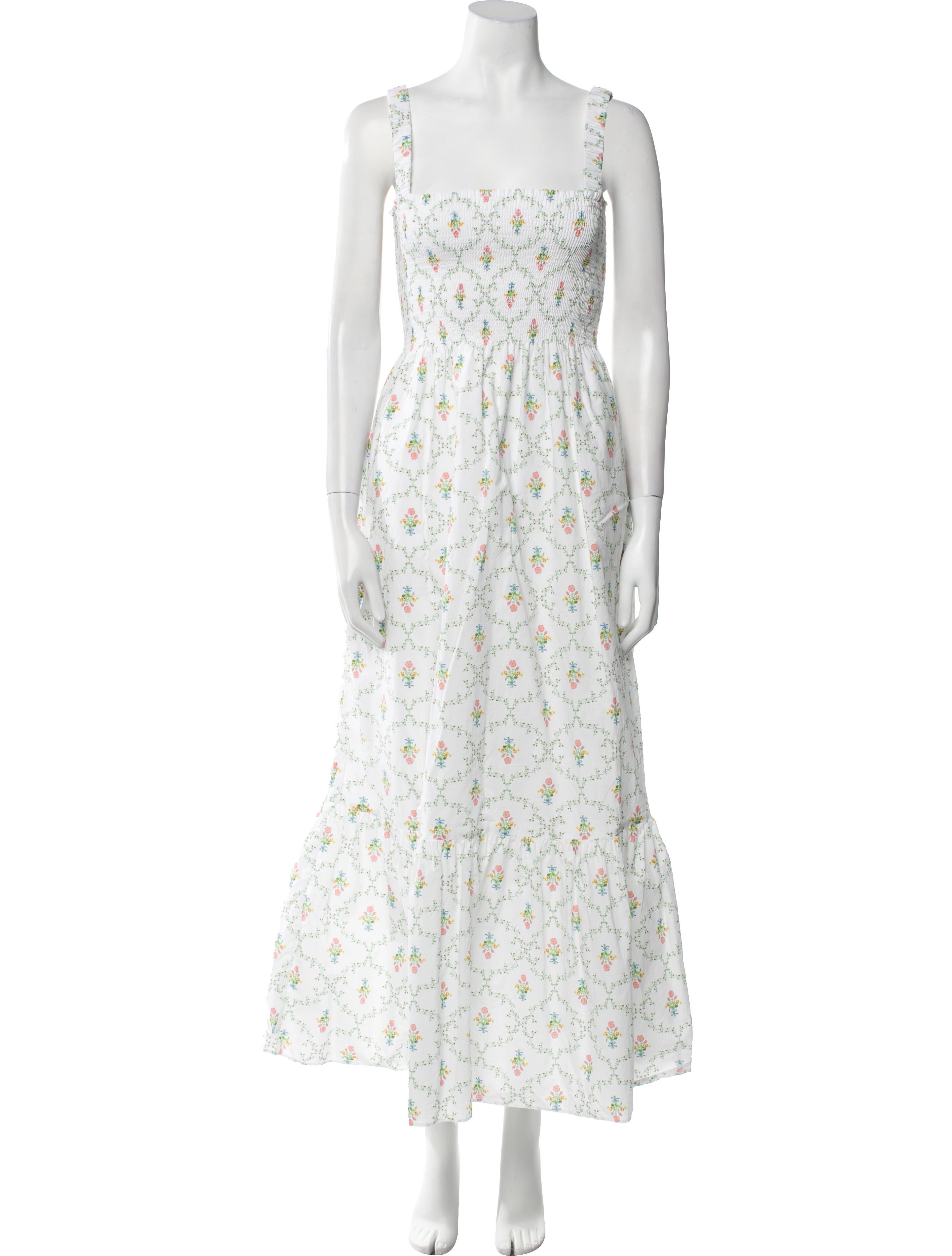 Hill House Home Floral Print Long Dress