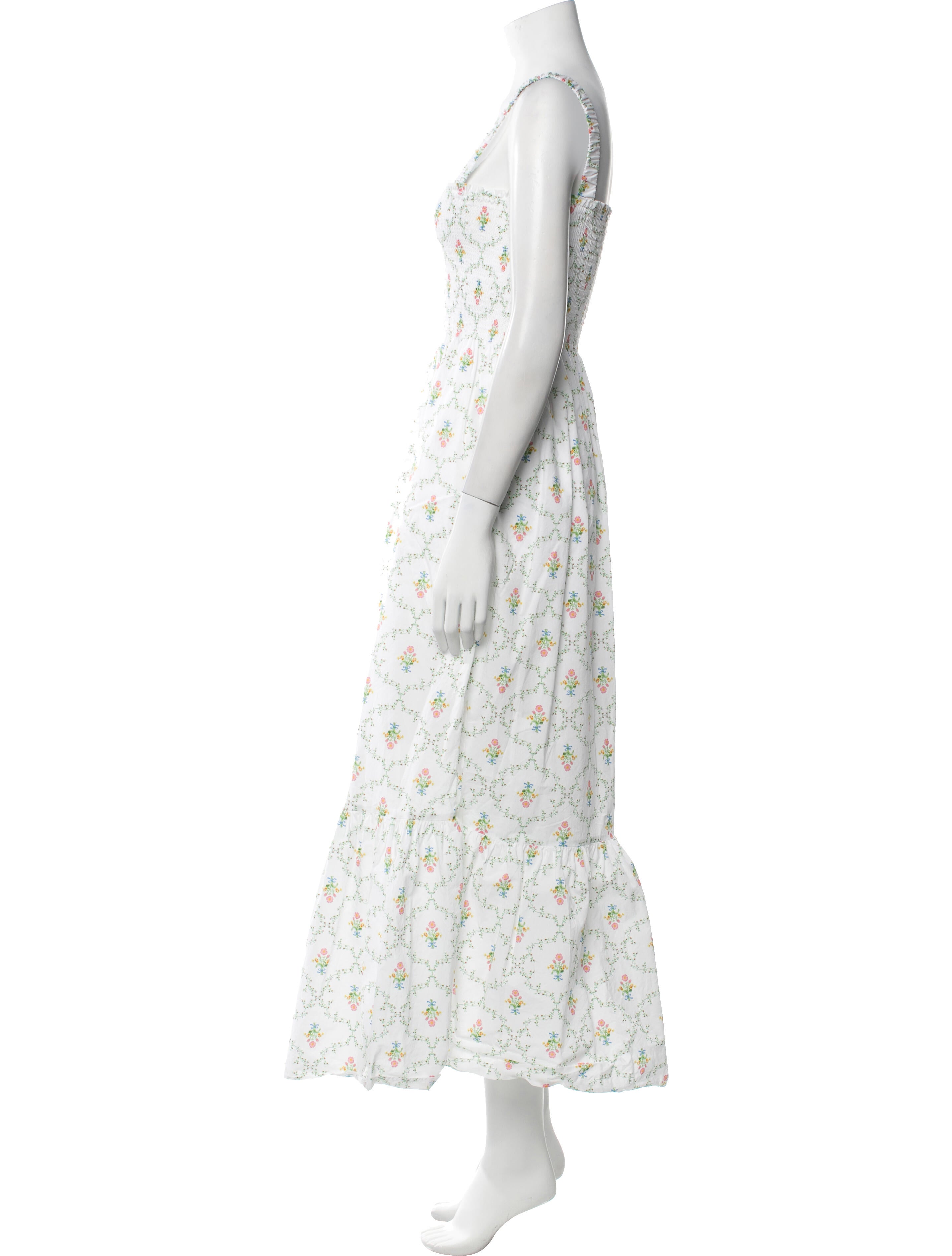 Hill House Home Floral Print Long Dress