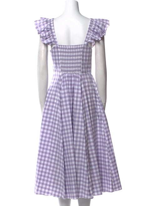 Hill House Home Plaid Print Long Dress