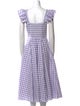 Hill House Home Plaid Print Long Dress