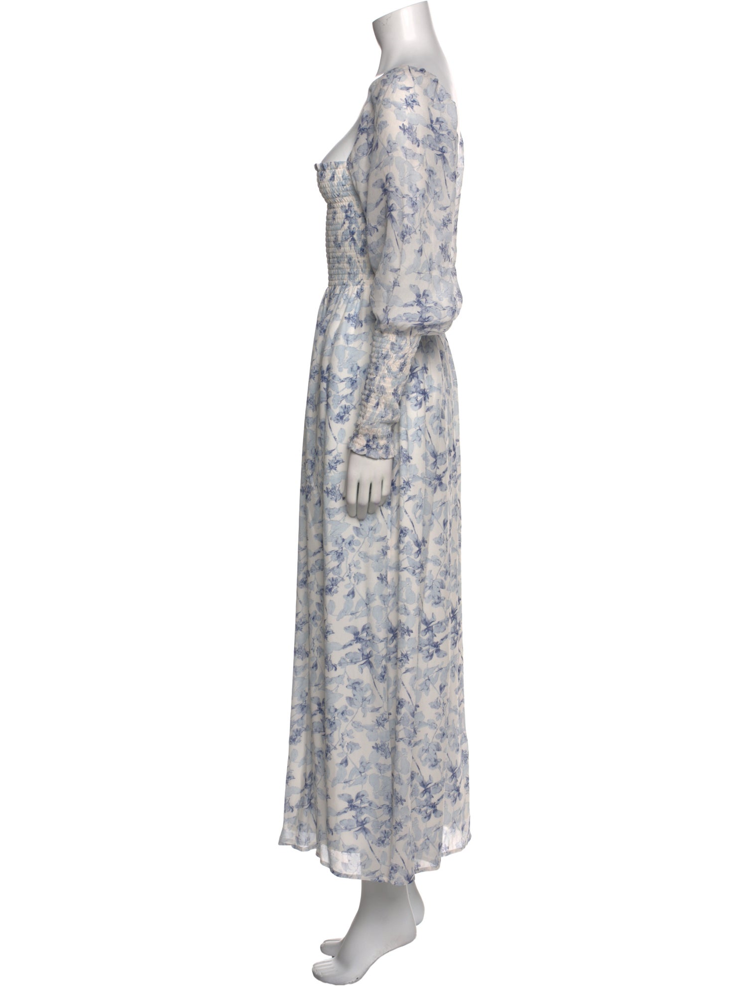 Hill House Home Floral Print Long Dress