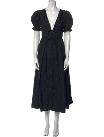 Hill House Home V-Neck Long Dress