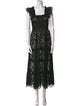 Hill House Home Lace Pattern Long Dress