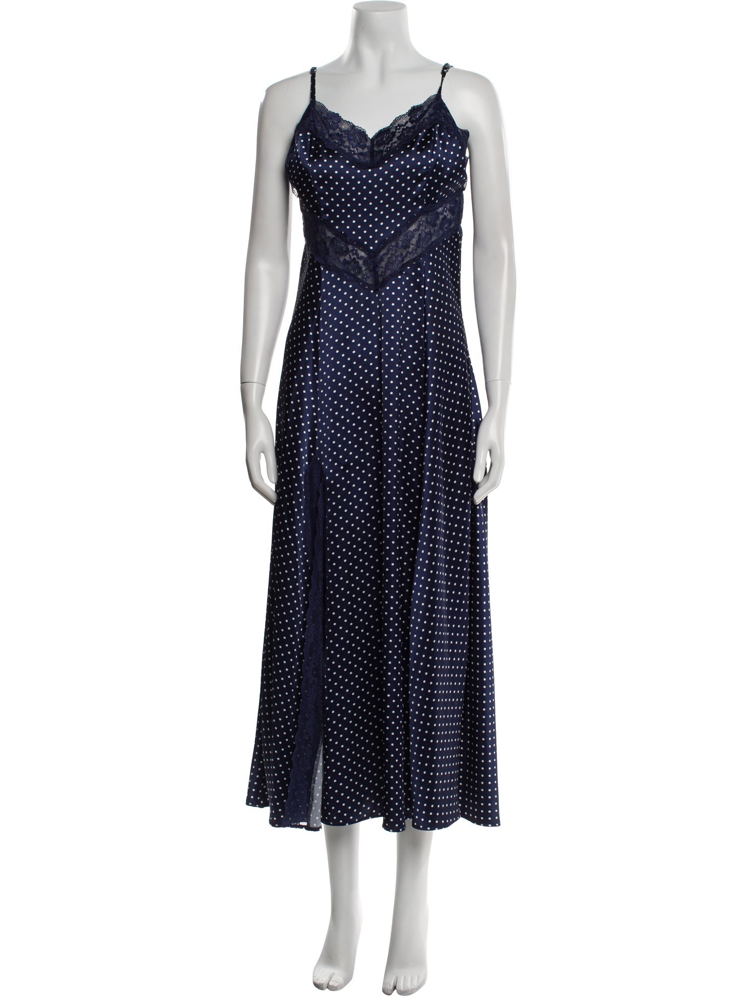 Hill House Home Polka Dot Print Long Dress