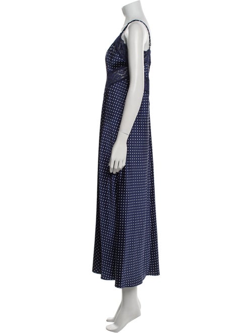 Hill House Home Polka Dot Print Long Dress