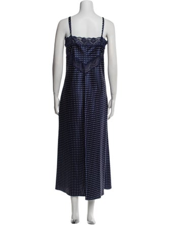 Hill House Home Polka Dot Print Long Dress