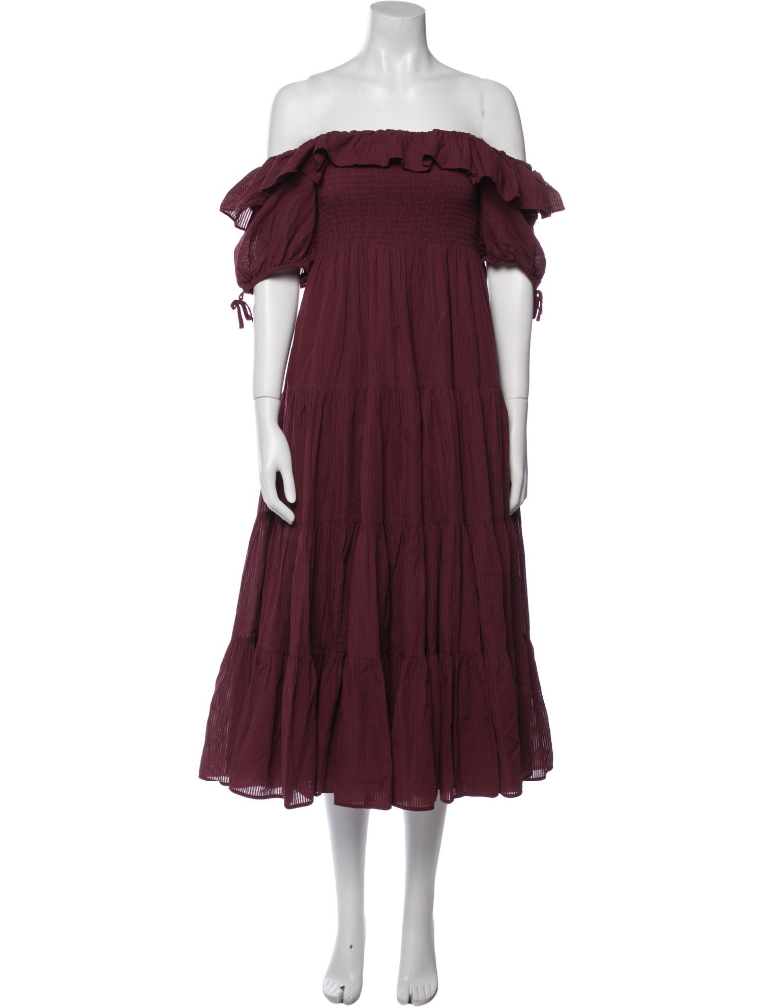 Hill House Home Off-The-Shoulder Knee-Length Dress