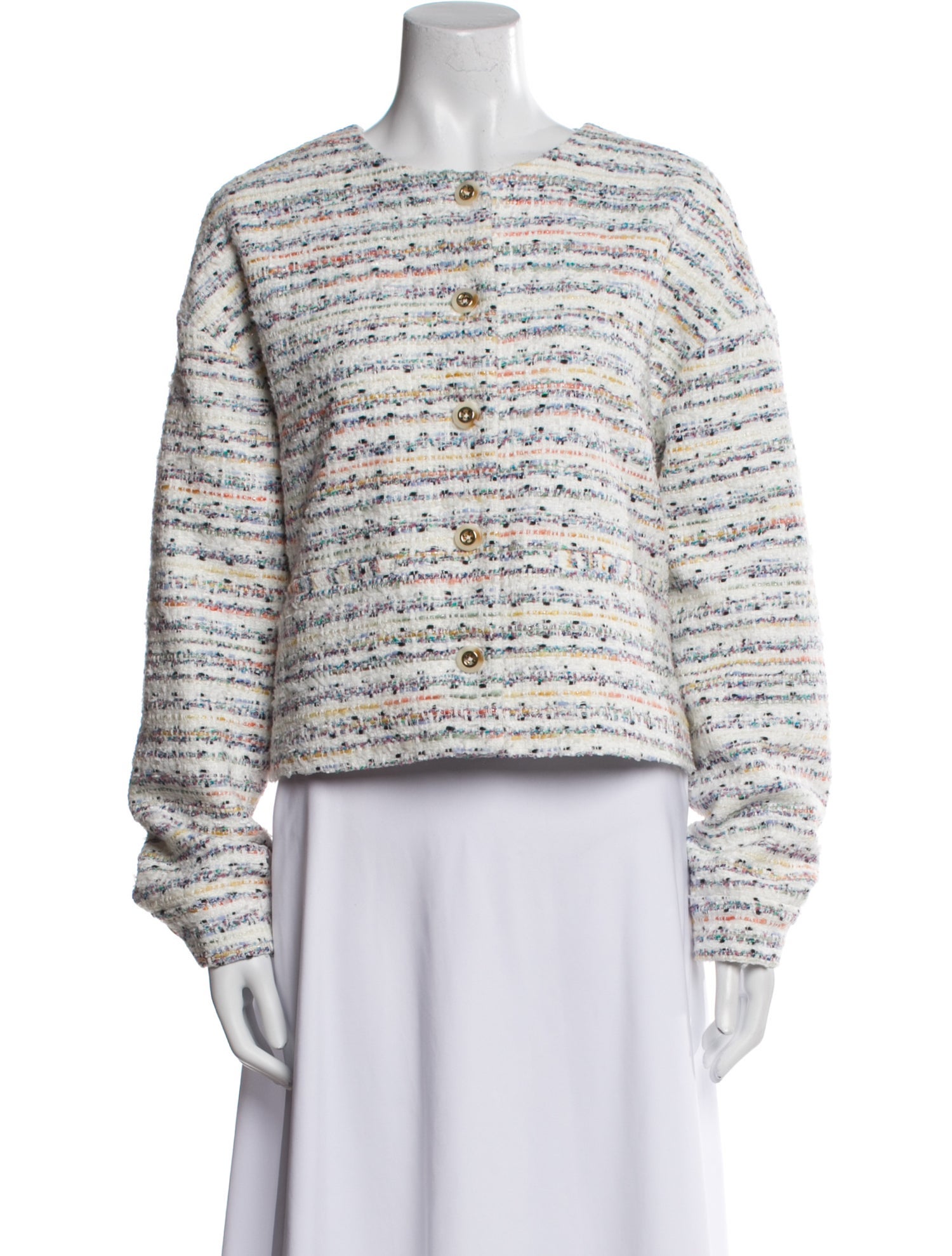 Hill House Home Tweed Pattern Evening Jacket