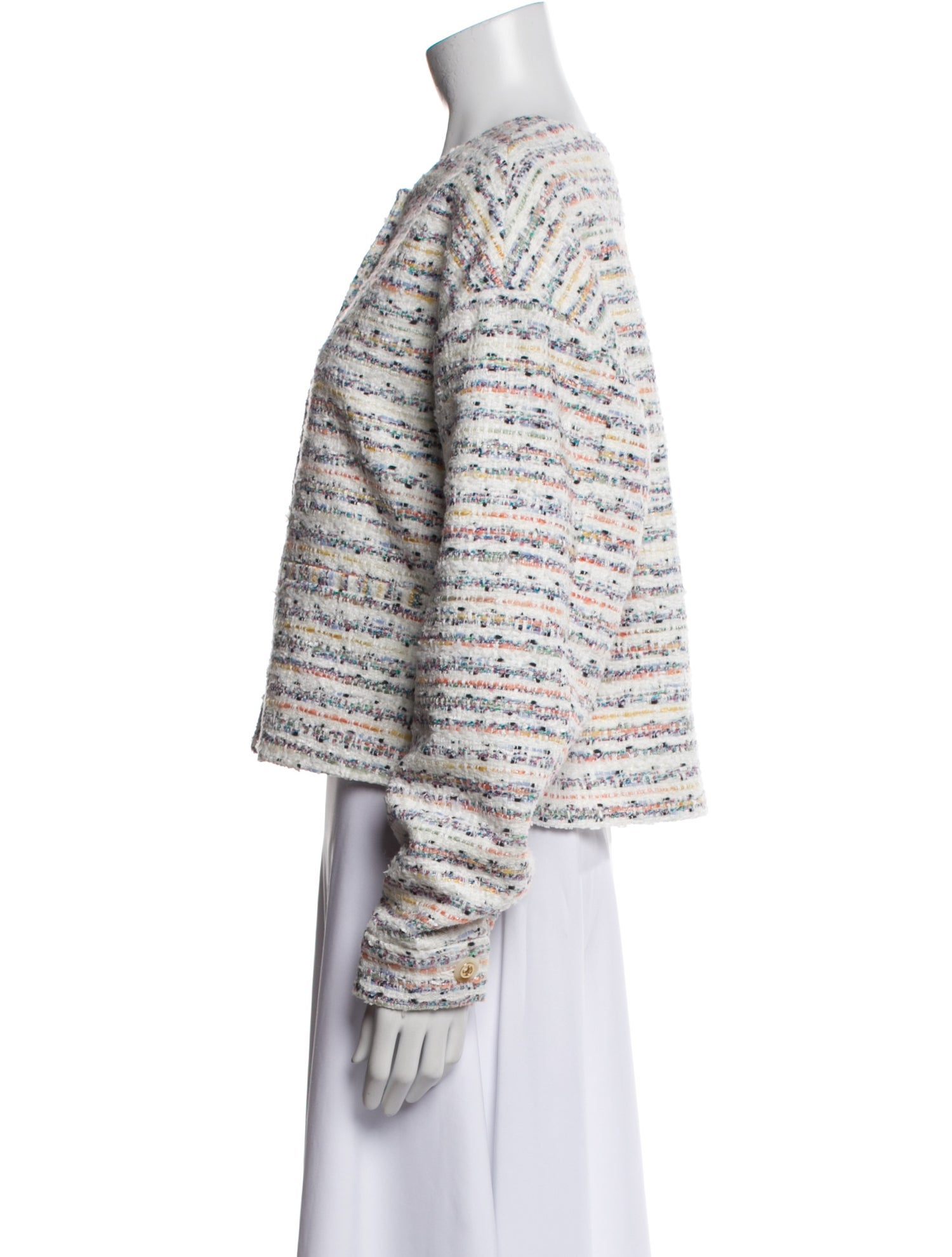 Hill House Home Tweed Pattern Evening Jacket