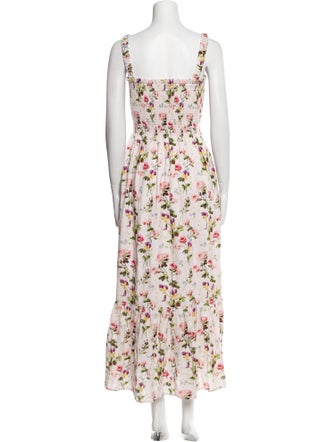 Hill House Home Floral Print Long Dress