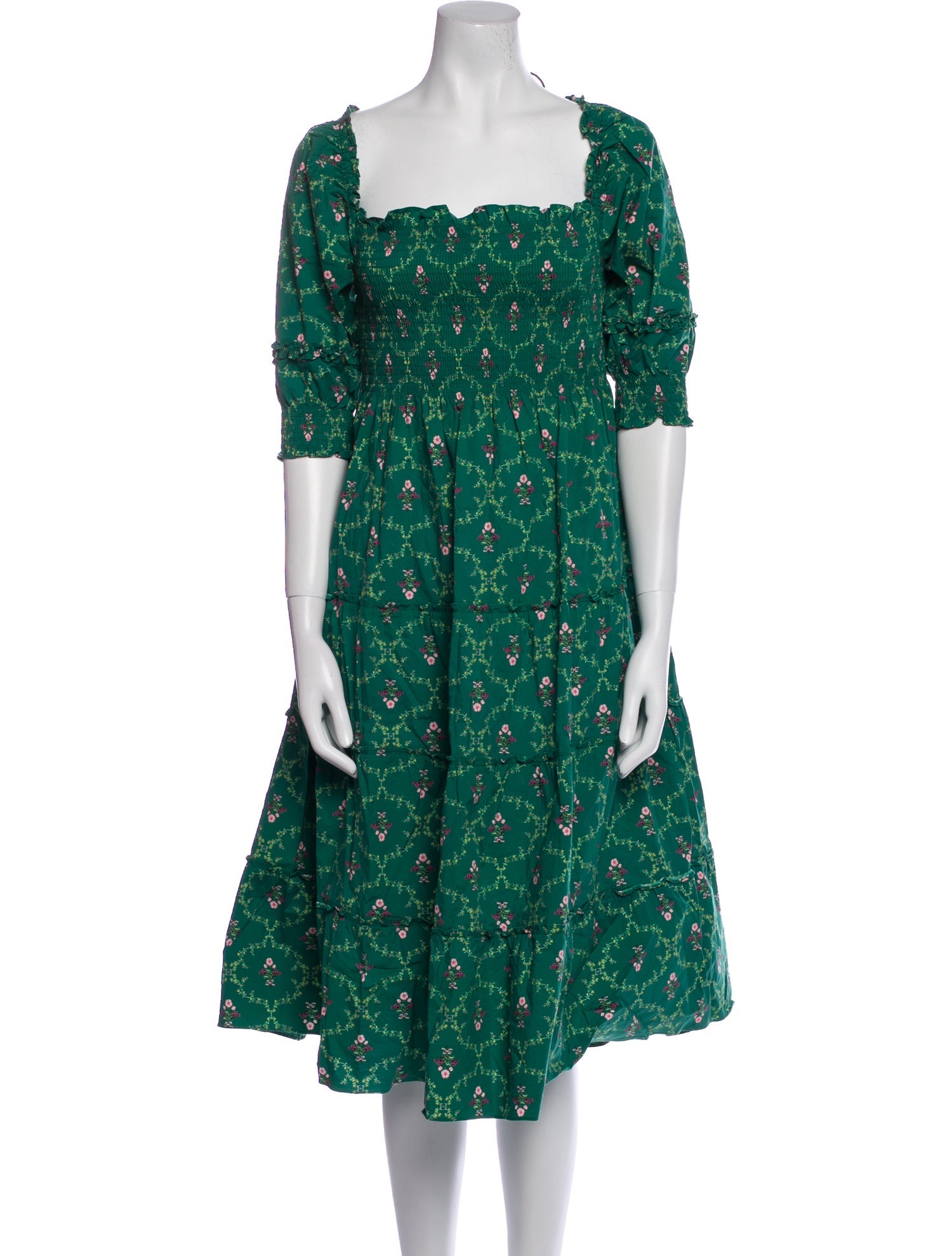 Hill House Home Floral Print Mini Dress