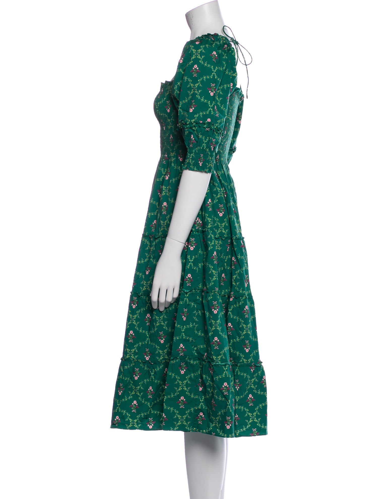 Hill House Home Floral Print Mini Dress