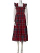 Hill House Home Plaid Print Long Dress