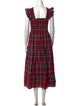 Hill House Home Plaid Print Long Dress
