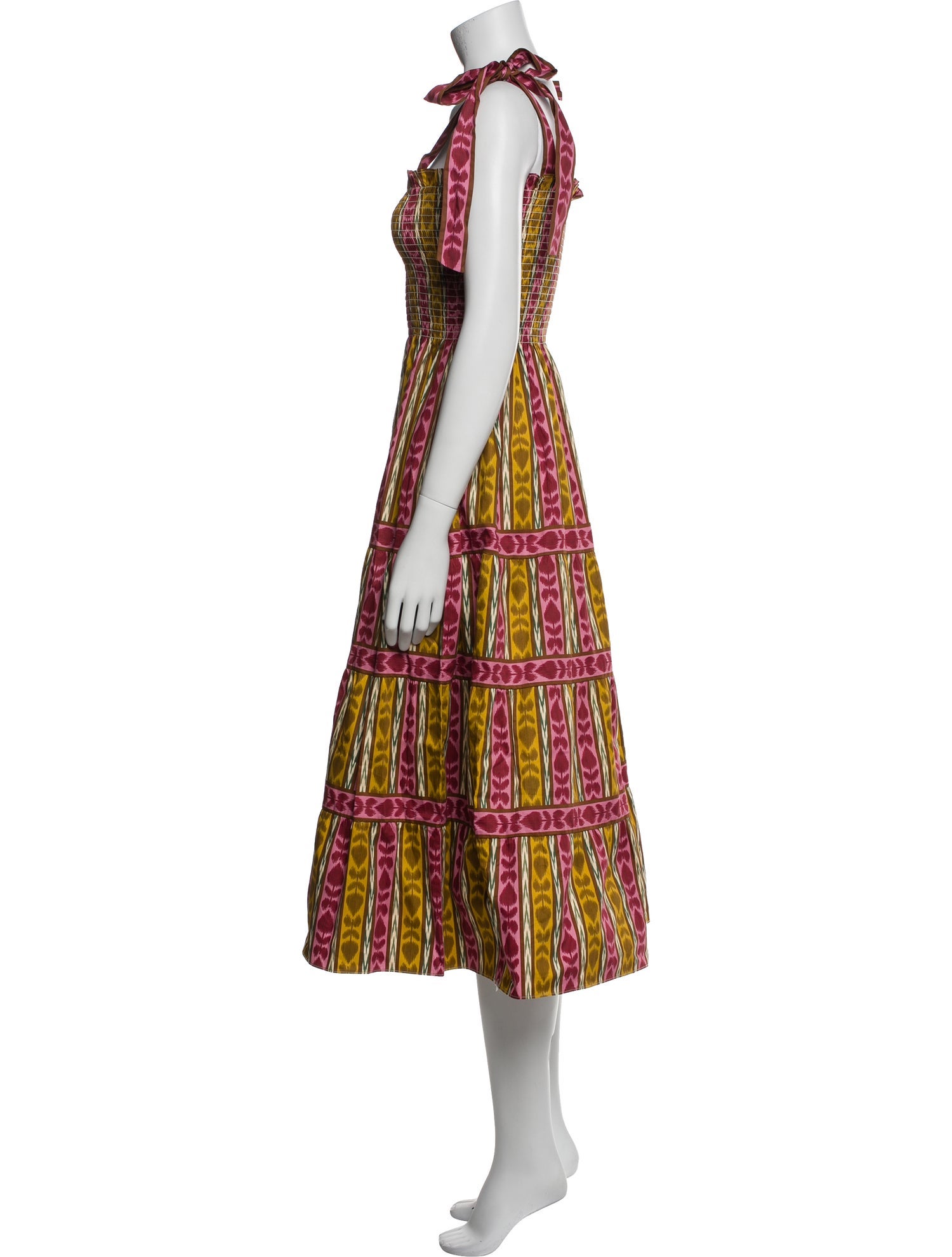 Hill House Home Printed Midi Length Dress