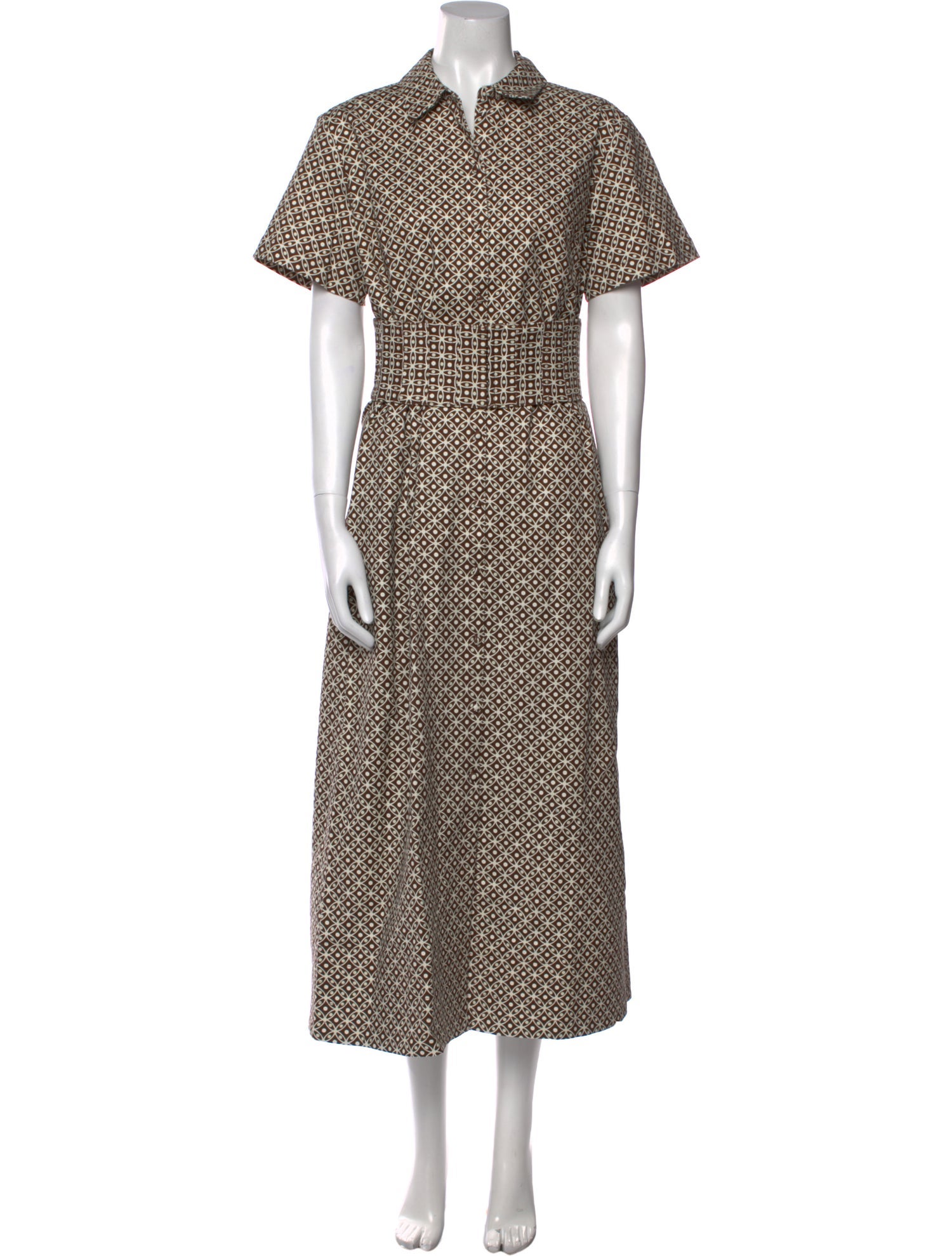 Hill House Home Polka Dot Print Long Dress