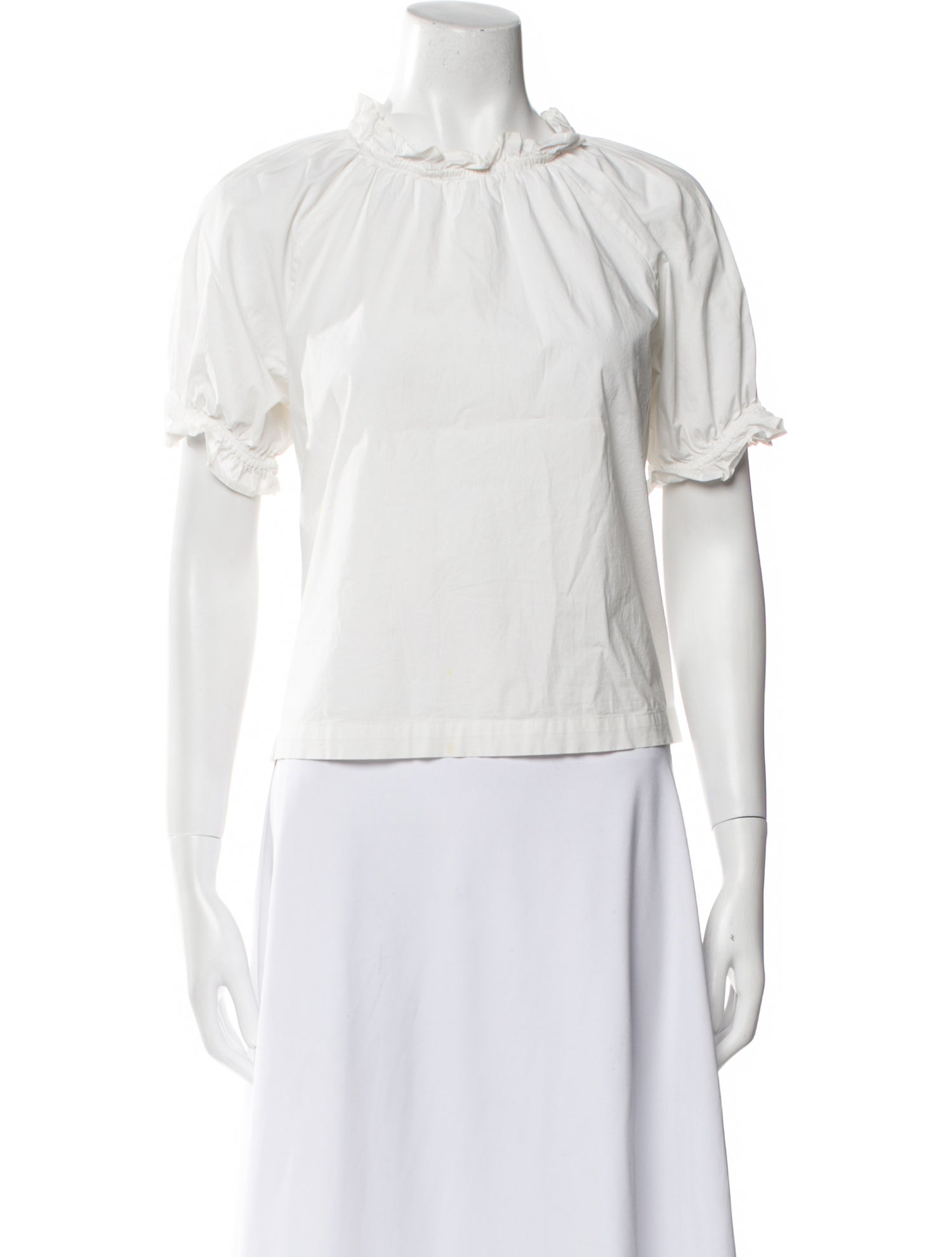 Hill House Home Crew Neck Short Sleeve Blouse