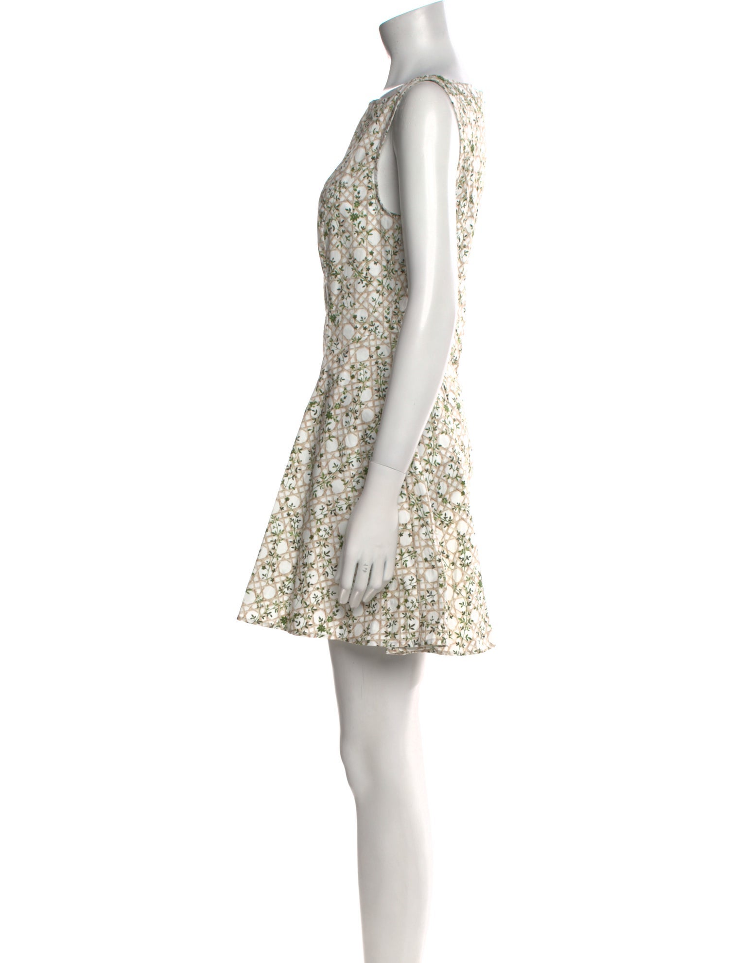 Hill House Home Floral Print Mini Dress w/ Tags