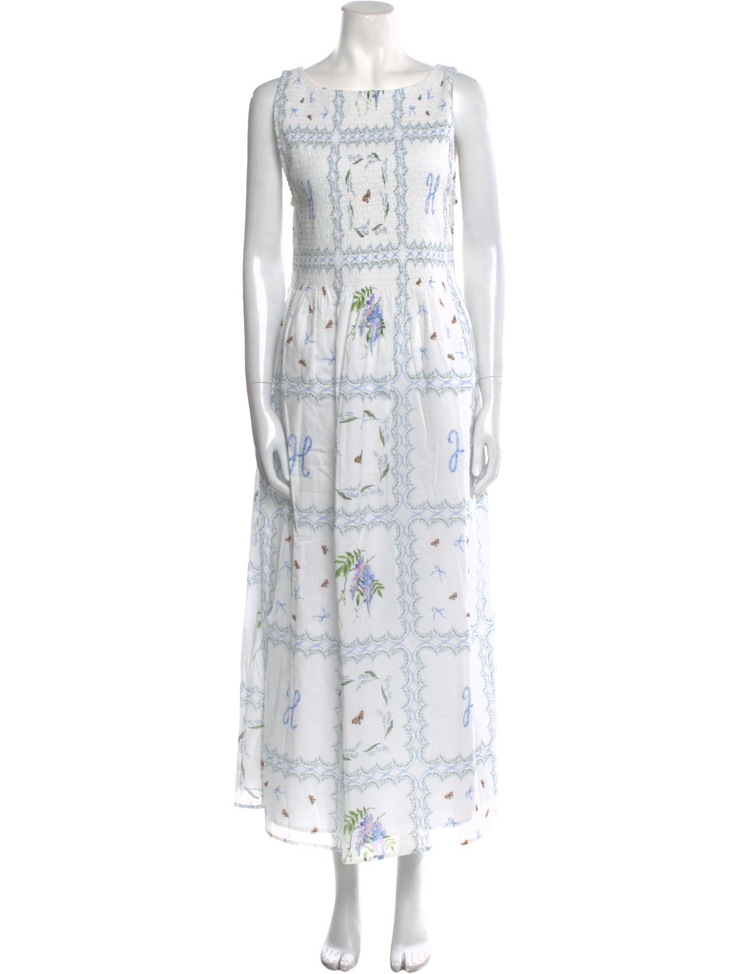Hill House Home Printed Long Dress