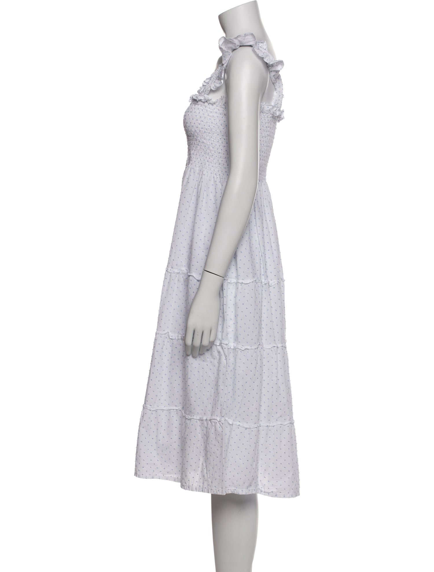 Hill House Home Square Neckline Midi Length Dress