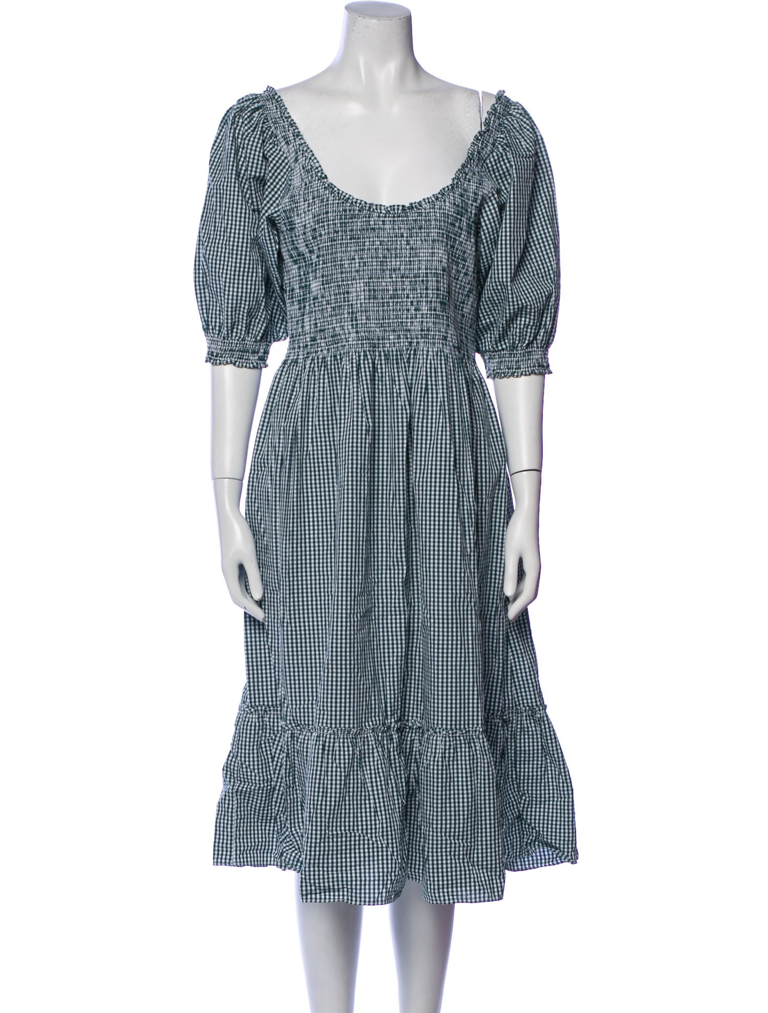 Hill House Home Striped Midi Length Dress