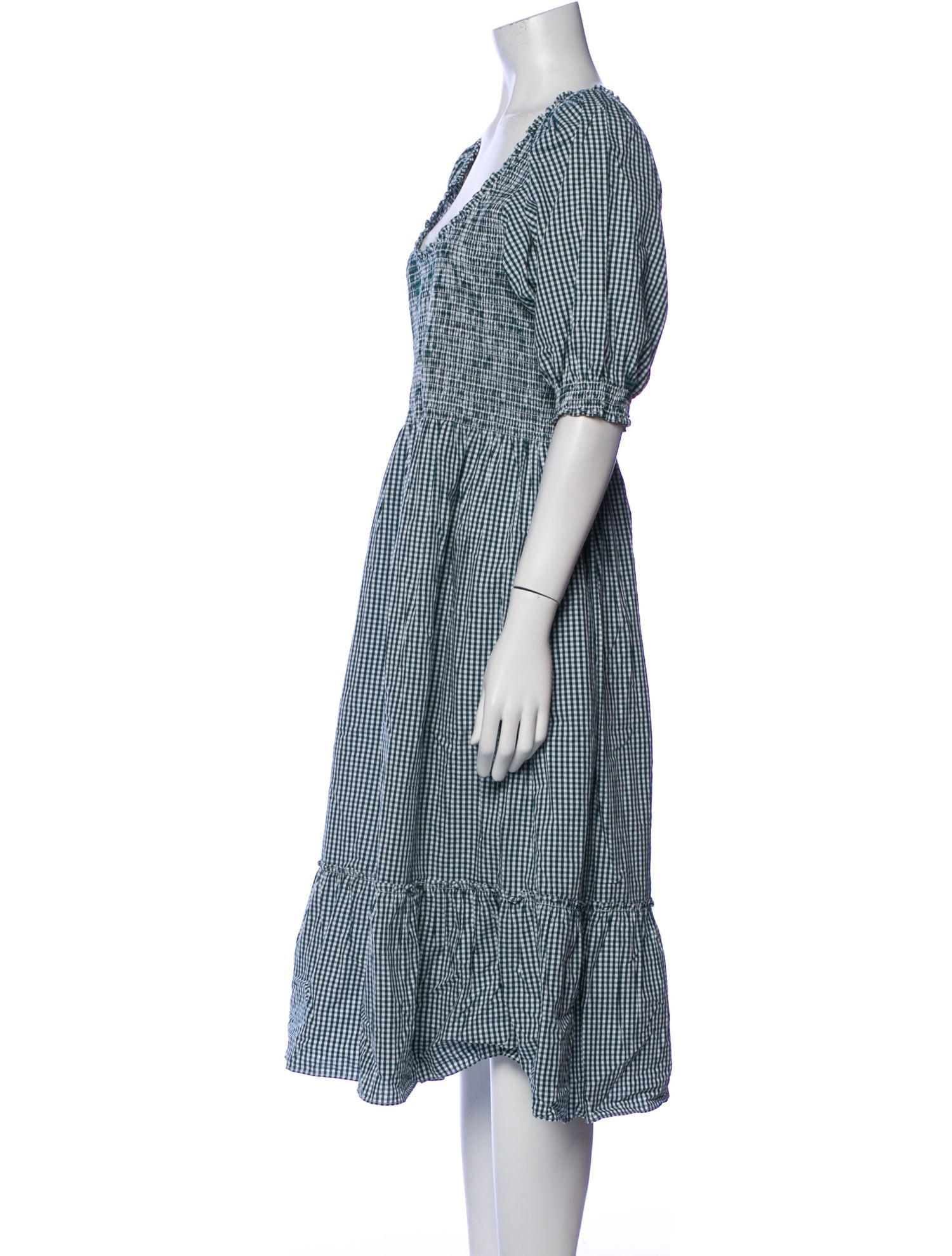 Hill House Home Striped Midi Length Dress