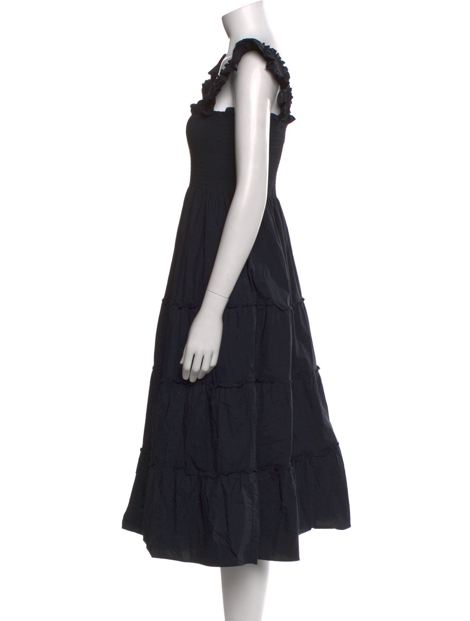 Hill House Home Square Neckline Midi Length Dress