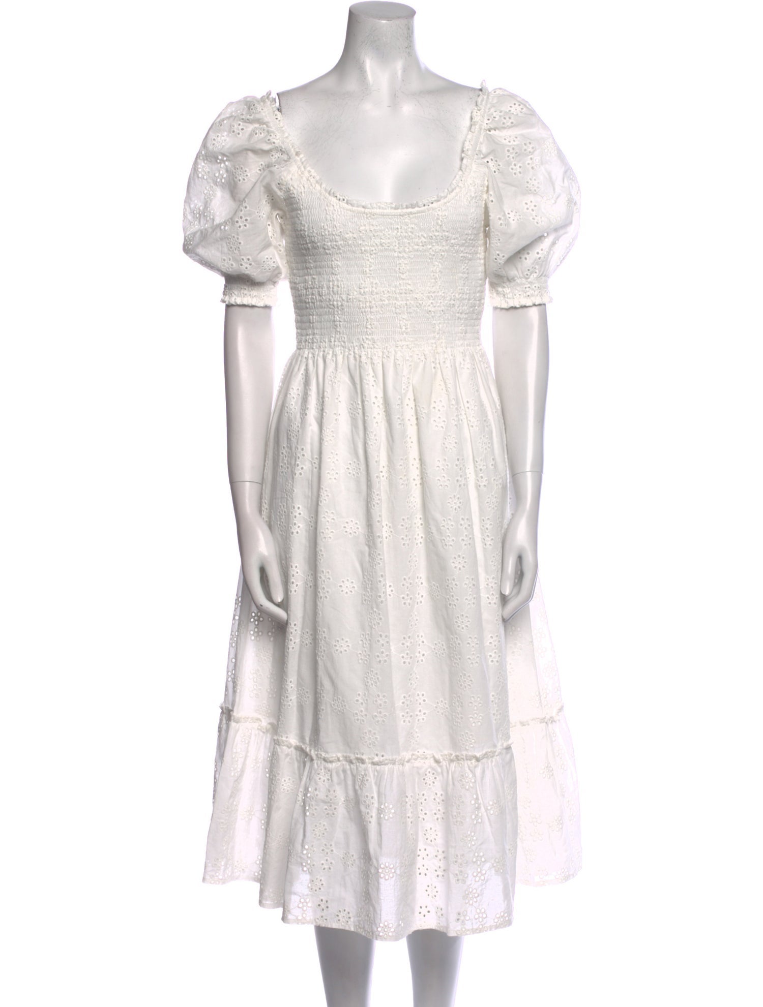 Hill House Home Scoop Neck Midi Length Dress