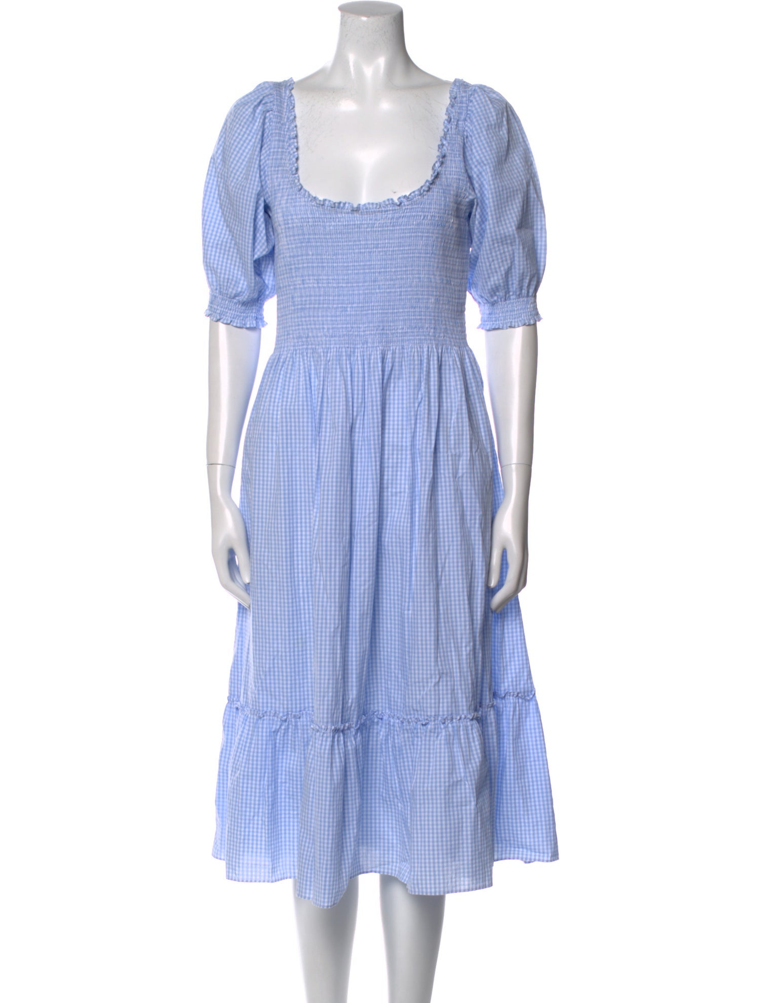 Hill House Home Square Neckline Midi Length Dress