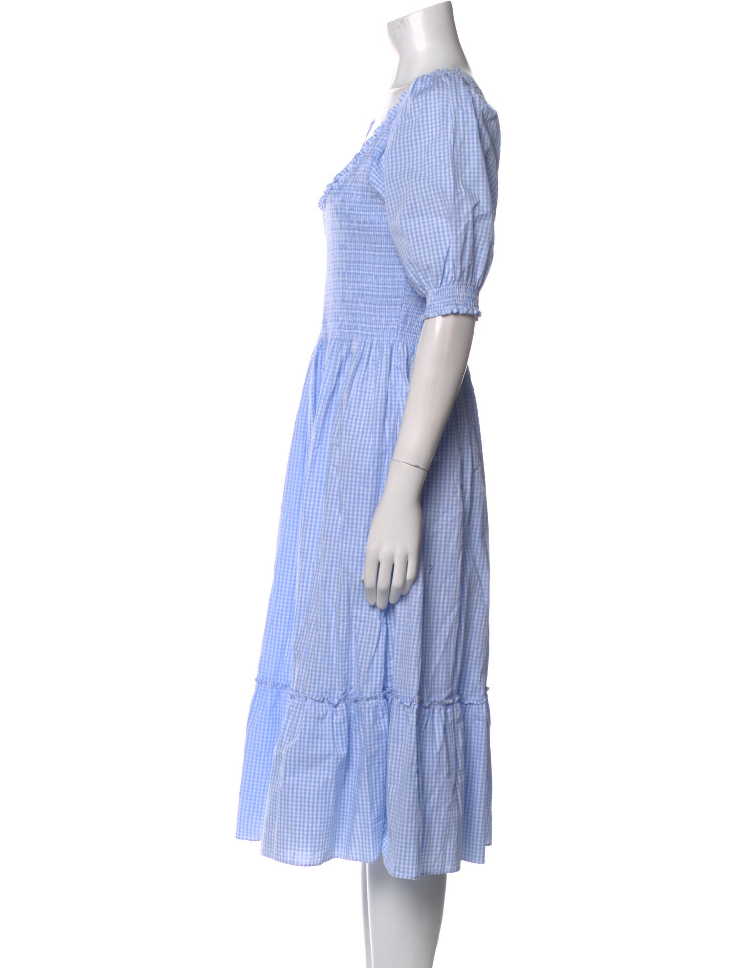 Hill House Home Square Neckline Midi Length Dress