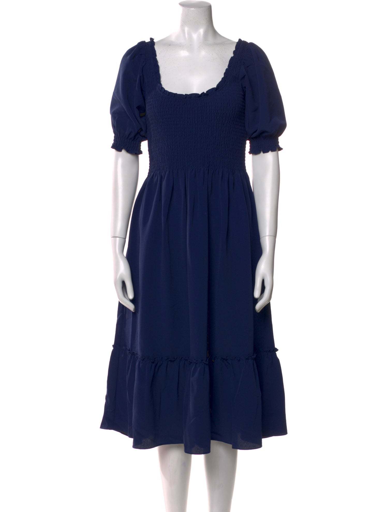 Hill House Home Square Neckline Knee-Length Dress