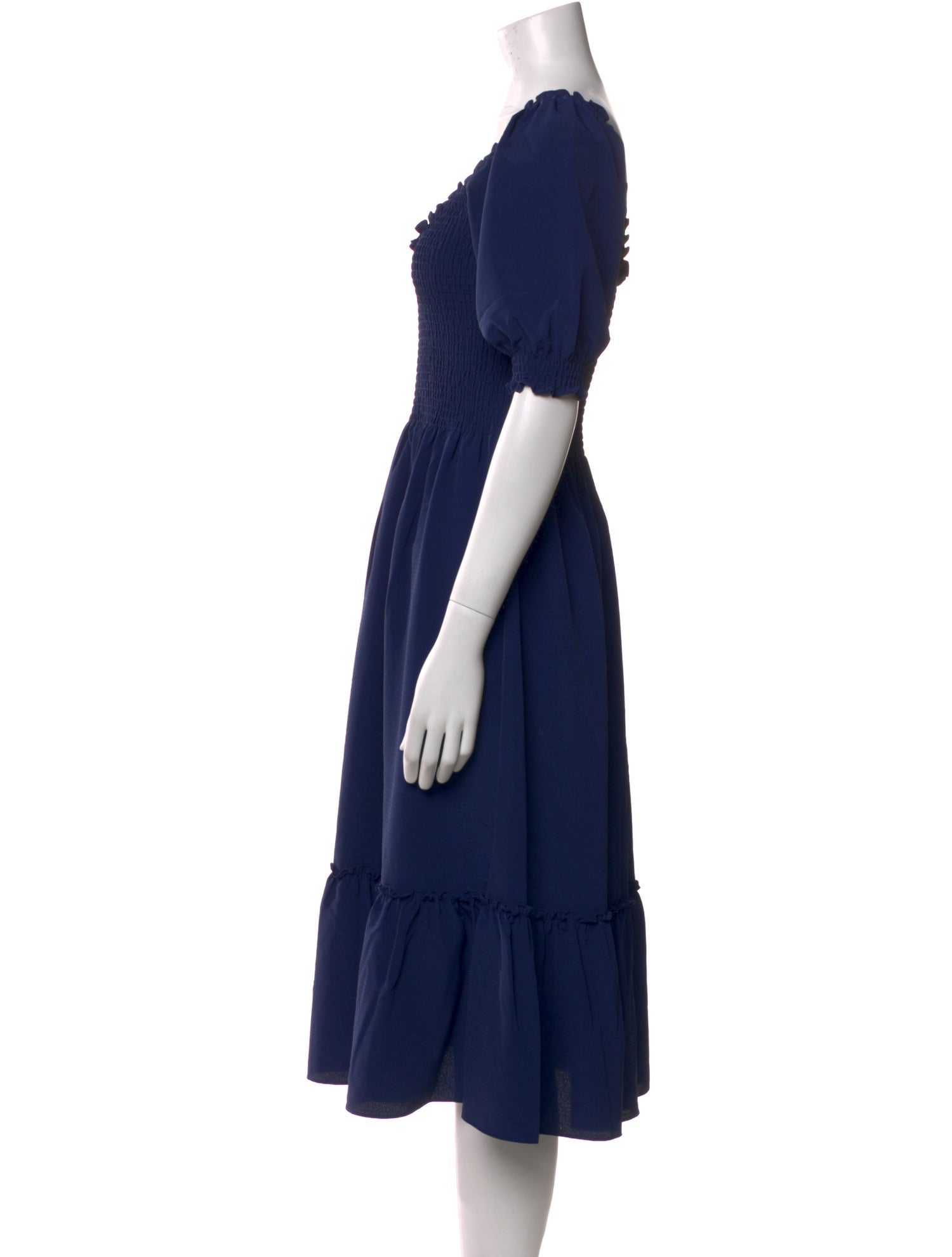 Hill House Home Square Neckline Knee-Length Dress