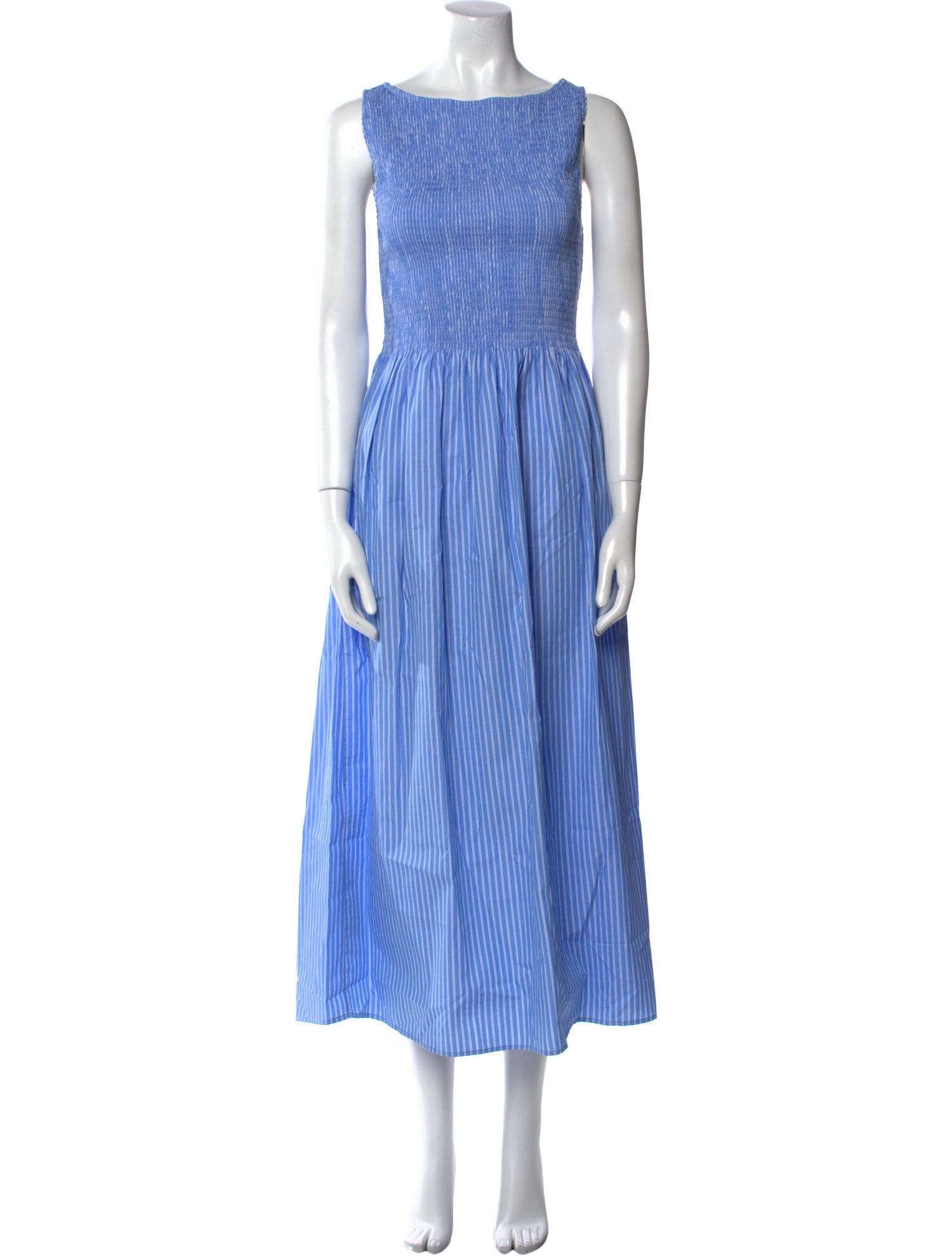 Hill House Home Striped Bateau Neckline Tunic