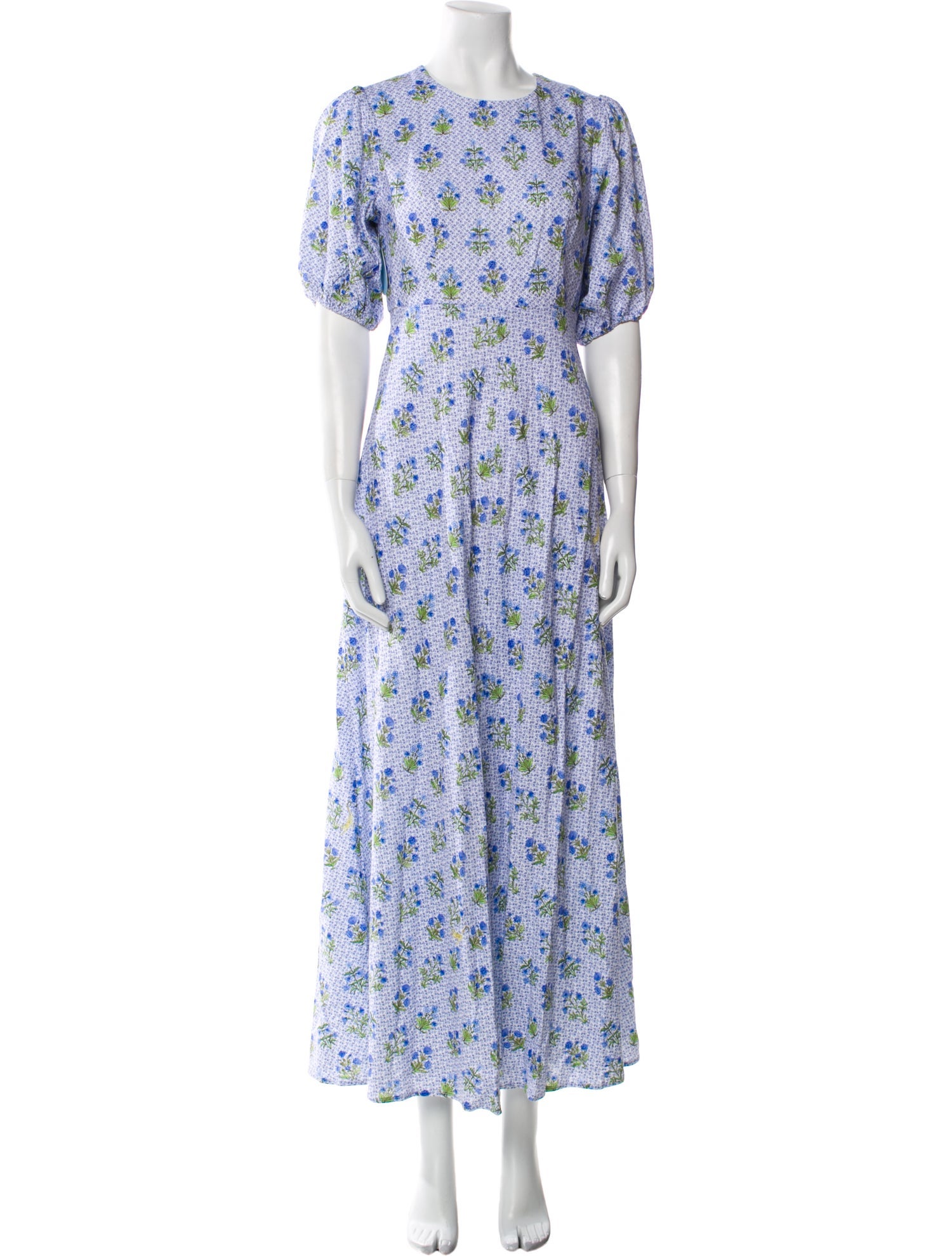 Hill House Home Floral Print Long Dress w/ Tags