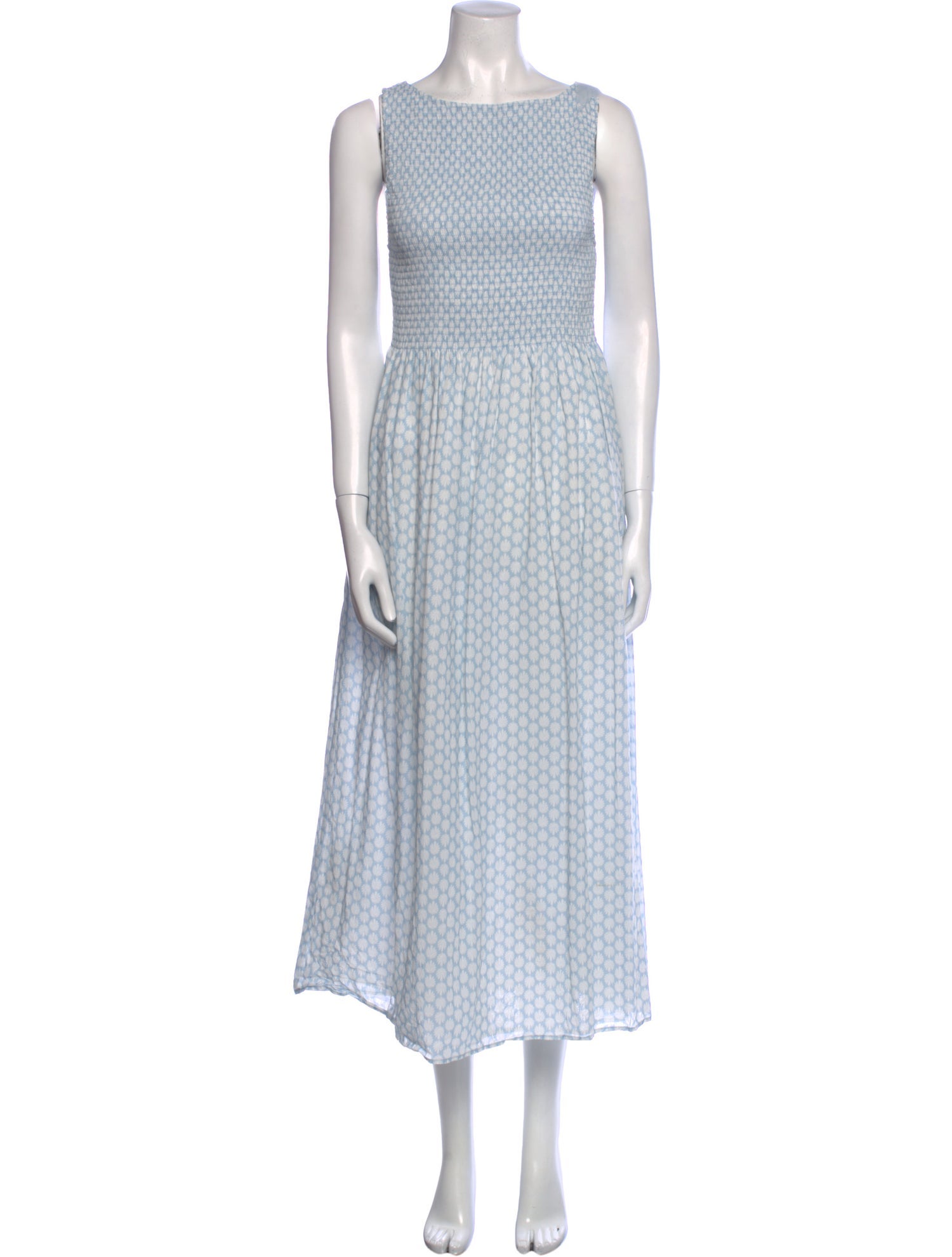Hill House Home Polka Dot Print Long Dress