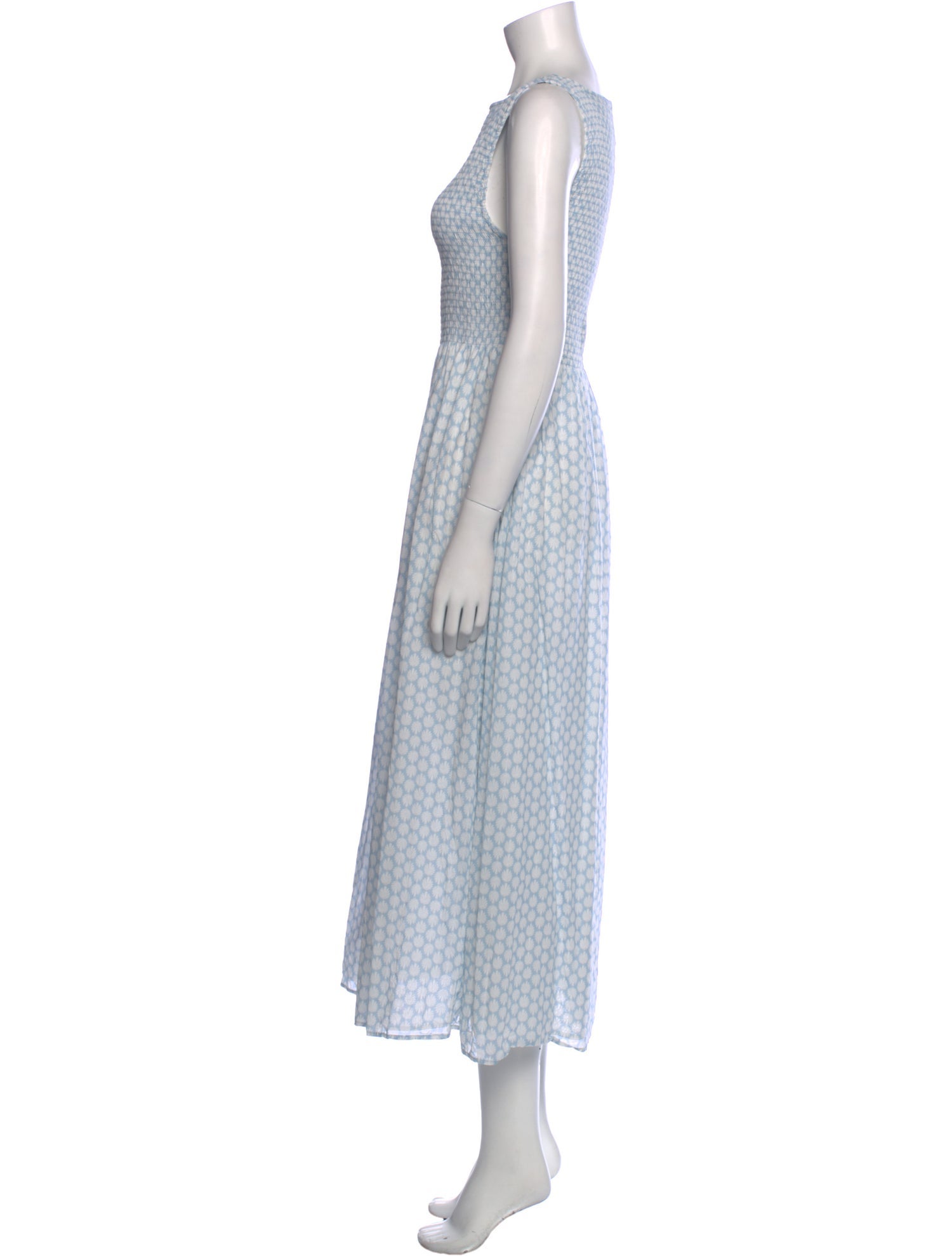 Hill House Home Polka Dot Print Long Dress
