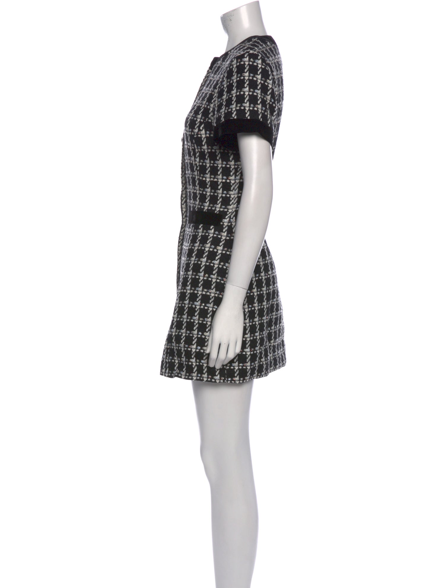 Hill House Home Plaid Print Mini Dress w/ Tags