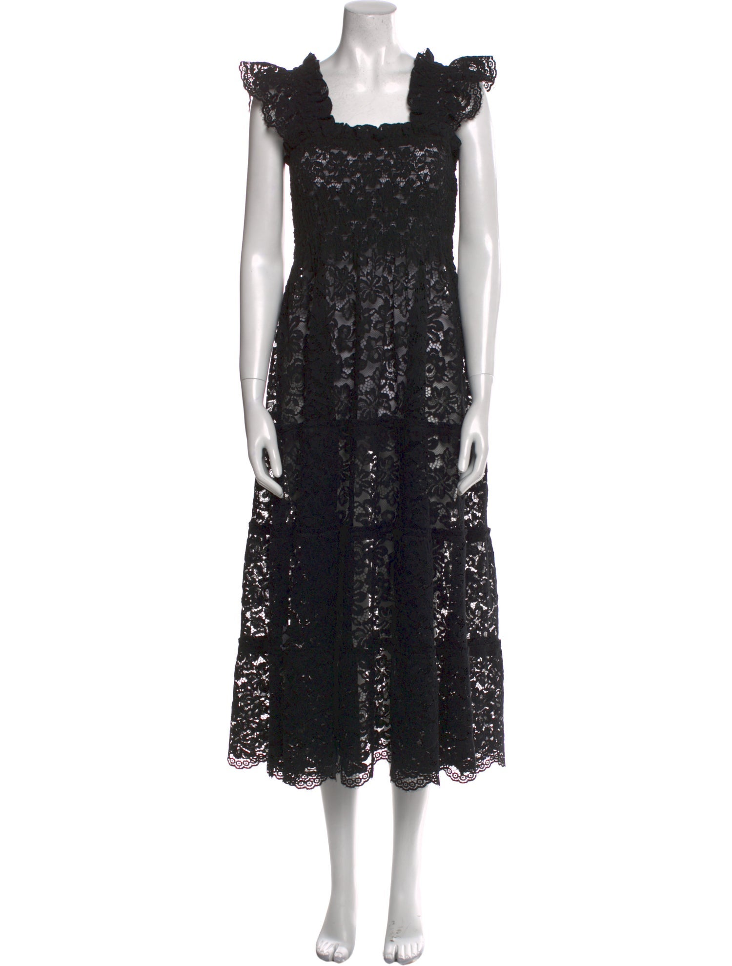 Hill House Home Nylon Midi Length Dress