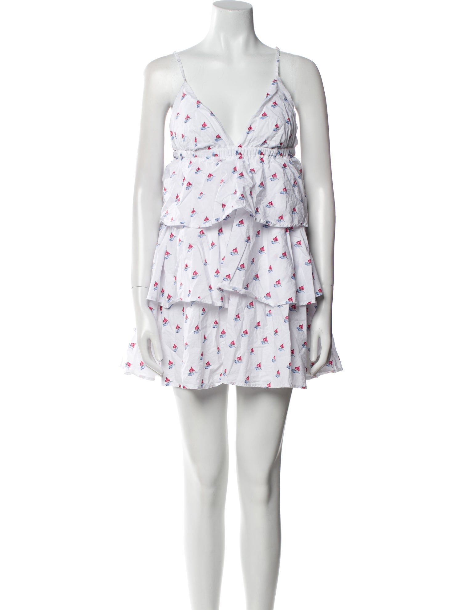 Hill House Home Floral Print Mini Dress